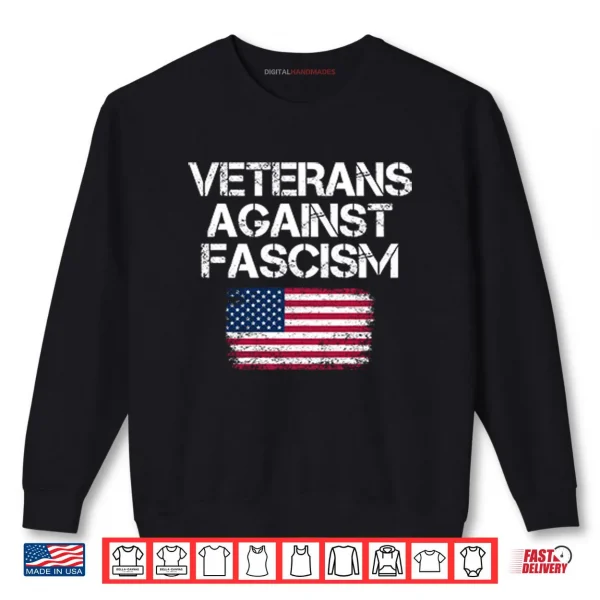 Sweatshirt Veterans Against Fascism Shirt