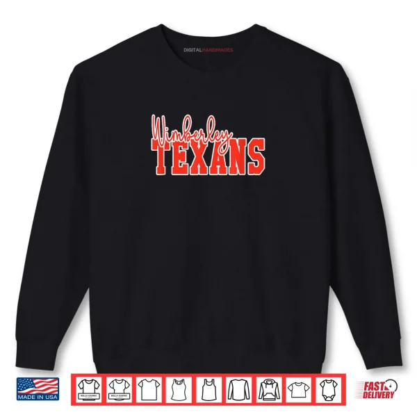Sweatshirt Wimberley High School Texans Shirt