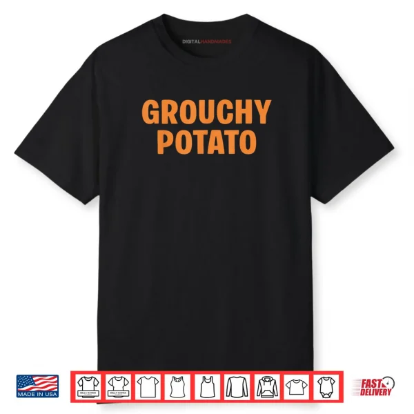 Sweet Potato Grouchy Potato Couple Matching Funny Thanksgiving Shirt