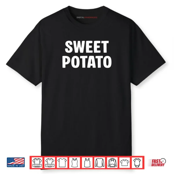 Sweet Potato Grouchy Potato Couple Matching Thanksgiving Shirt