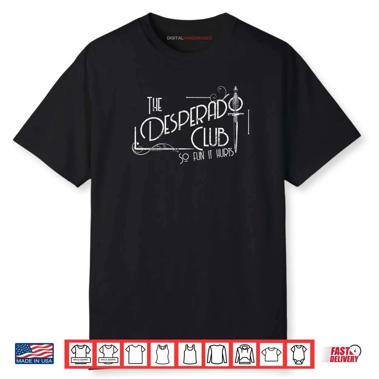 The Desperado Club Sign Sci Fi Book Shirt The Desperado Club Sign Sci Fi Book Shirt