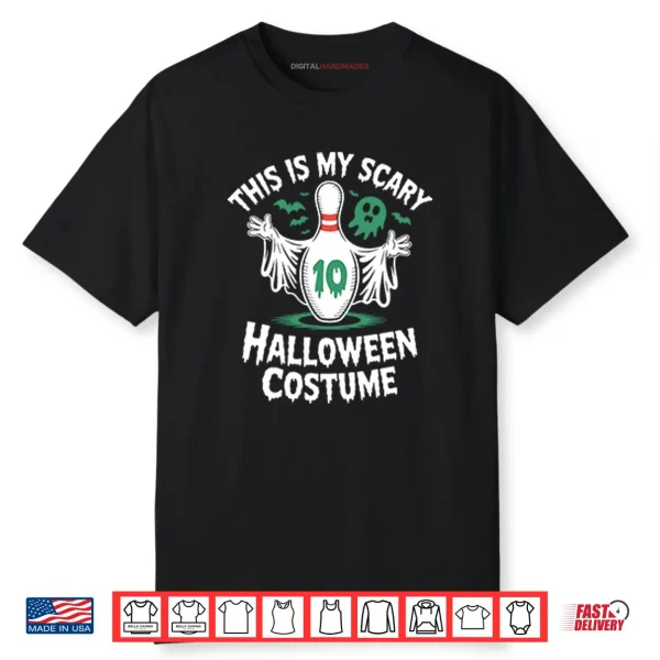 This Is My Scary Halloween Costume Bowling Shirt