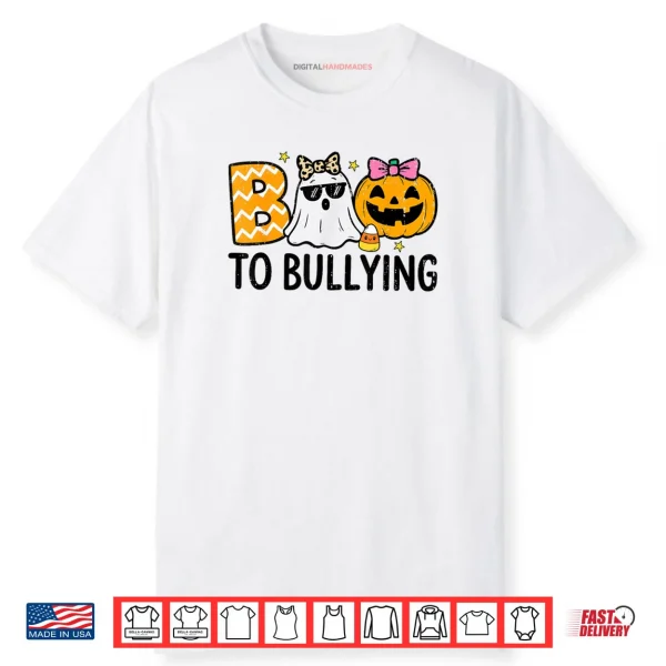 Unity Day Ghost Boo Anti Bullying Halloween Shirt