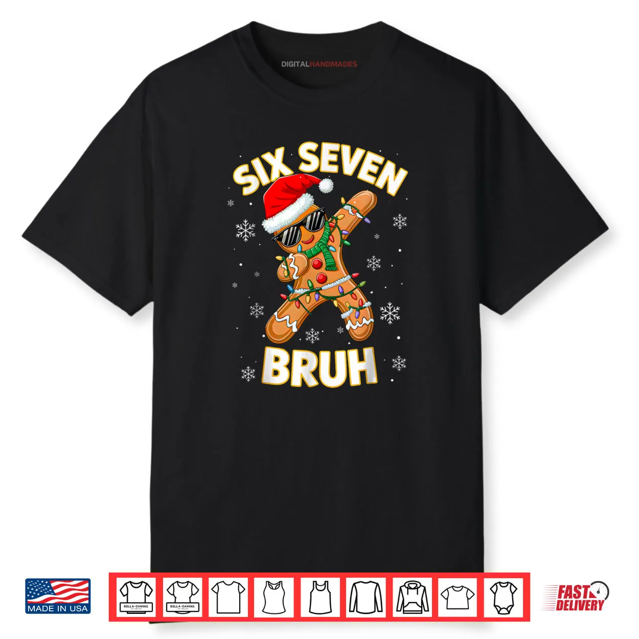 67 Christmas 6 7 Meme Gingerbread Man Xmas Pajamas Holiday Shirt 67 Christmas 6 7 Meme Gingerbread Man Xmas Pajamas Holiday Shirt