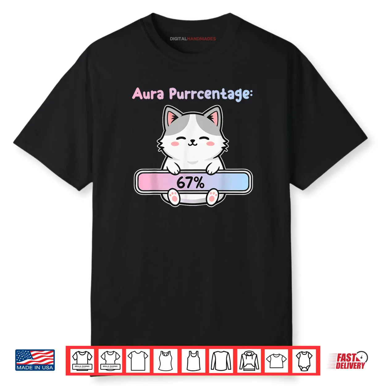 67 Funny Cat Aura Energy at Six Seven Meme Gen Z Alpha Shirt 67 Funny Cat Aura Energy at Six Seven Meme Gen Z Alpha Shirt