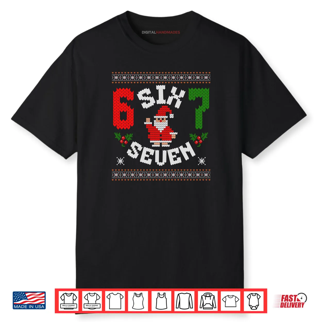 67 Meme Six Seven Christmas Ugly Shirt 67 Meme Six Seven Christmas Ugly Shirt