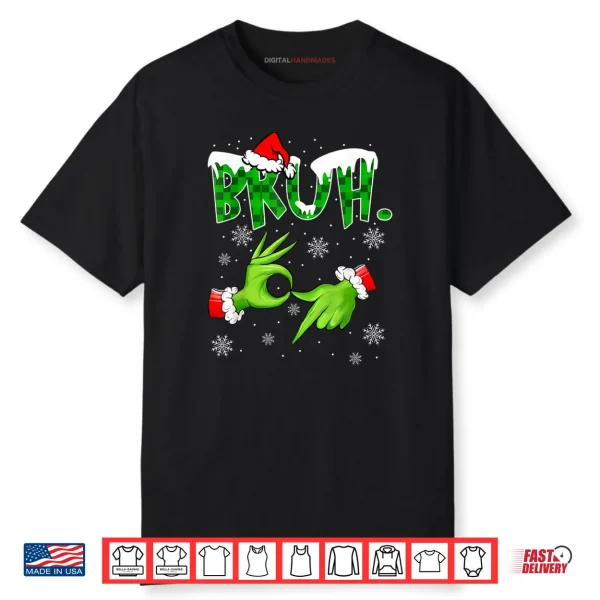 Bruh 67 Six Seven 6 7 Meme Christmas Funny Gen Alpha Slang Shirt
