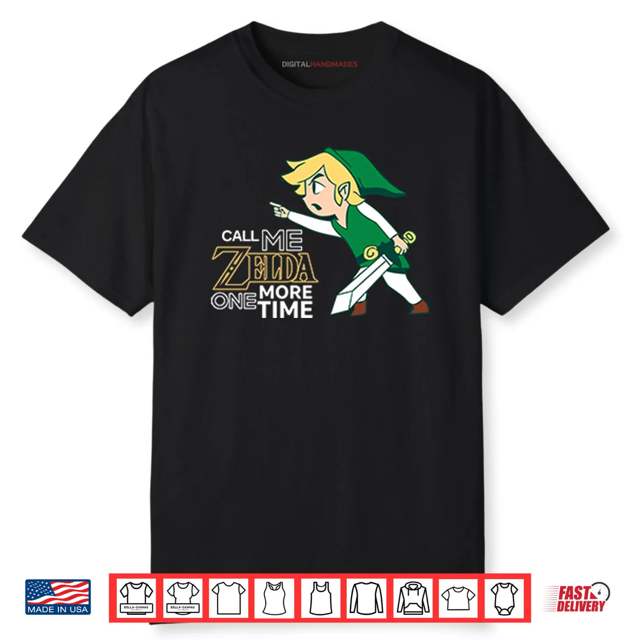 Call Me Zelda One More Time Shirt Call Me Zelda One More Time Shirt