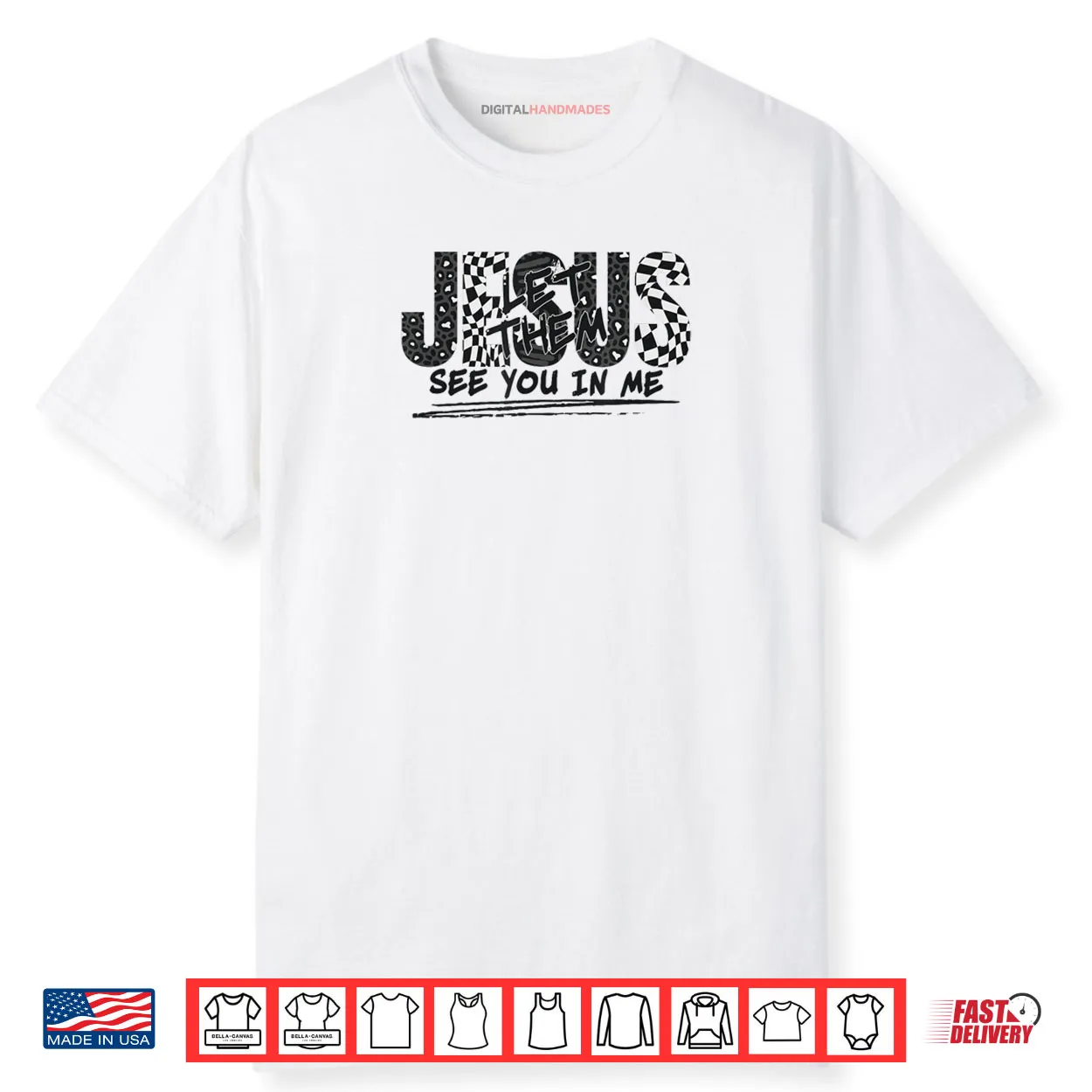 Christian Jesus Let Them See You in Me Shirt Christian Jesus Let Them See You in Me Shirt
