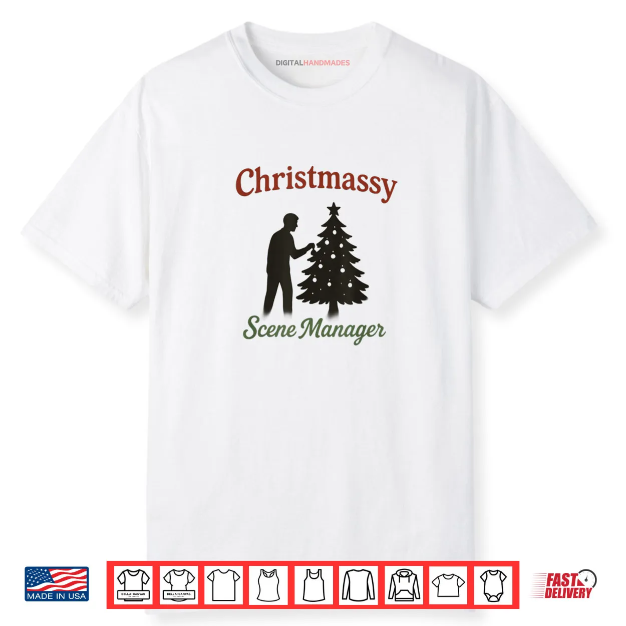 Christmassy Scene Manager Shirt Christmassy Scene Manager Shirt