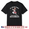 Cool People are Born in December Christian Jesus Christmas Cartoon Shirt