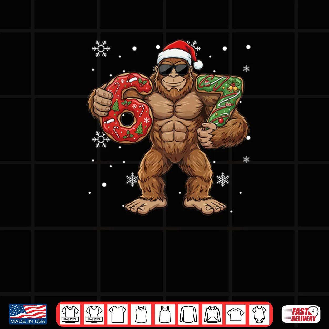 67 Meme Big Foot Six Seven Christmas Xmas Sasquatch Shirt 67 Meme Big Foot Six Seven Christmas Xmas Sasquatch Shirt