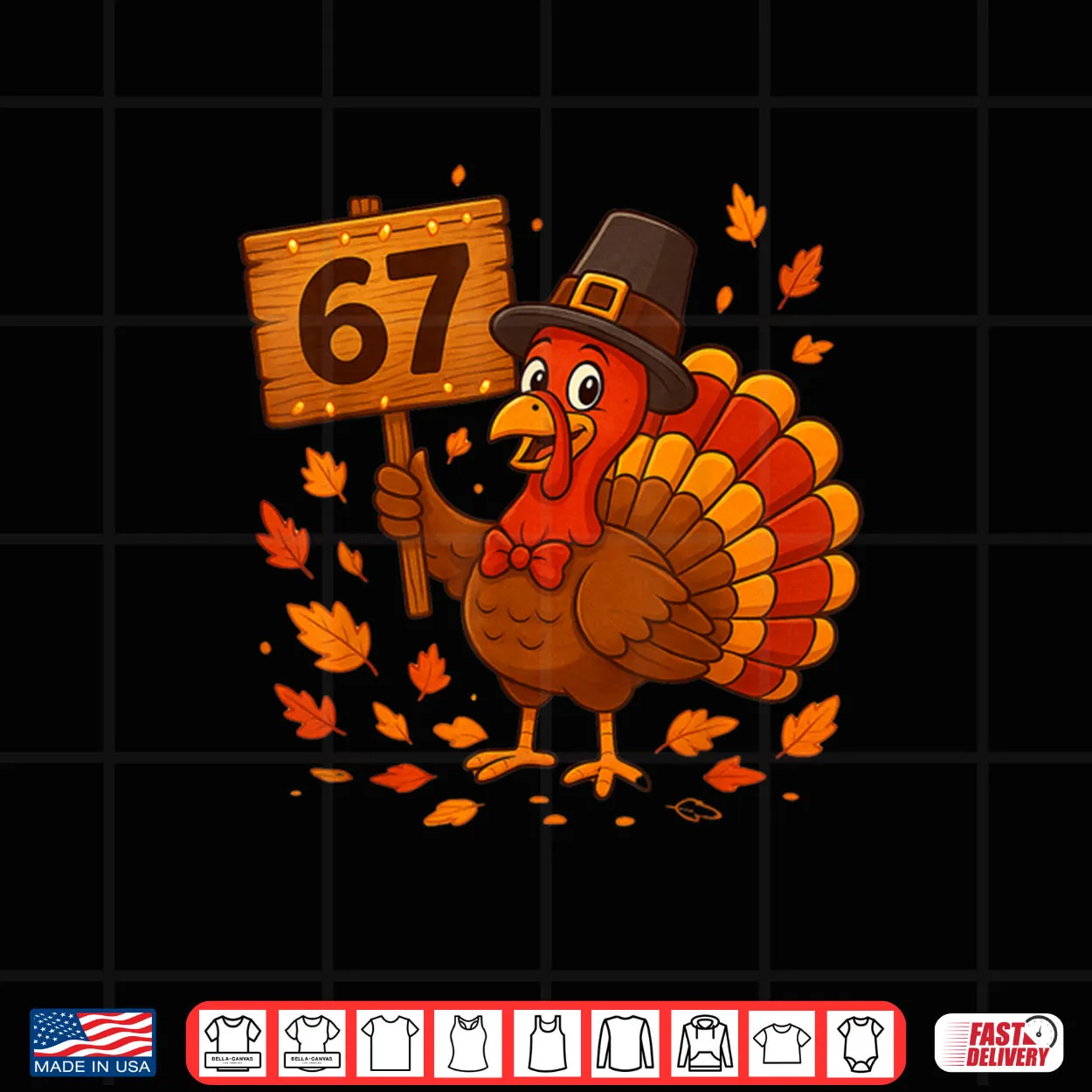 67 Meme Thanksgiving Turkey Day Holiday Six Seven Shirt 67 Meme Thanksgiving Turkey Day Holiday Six Seven Shirt