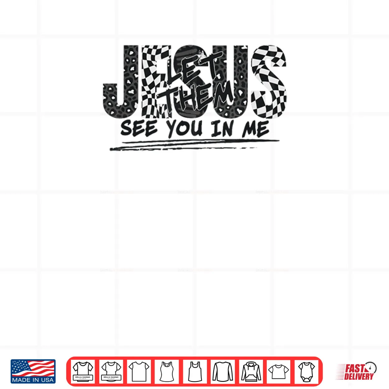 Christian Jesus Let Them See You in Me Shirt Christian Jesus Let Them See You in Me Shirt