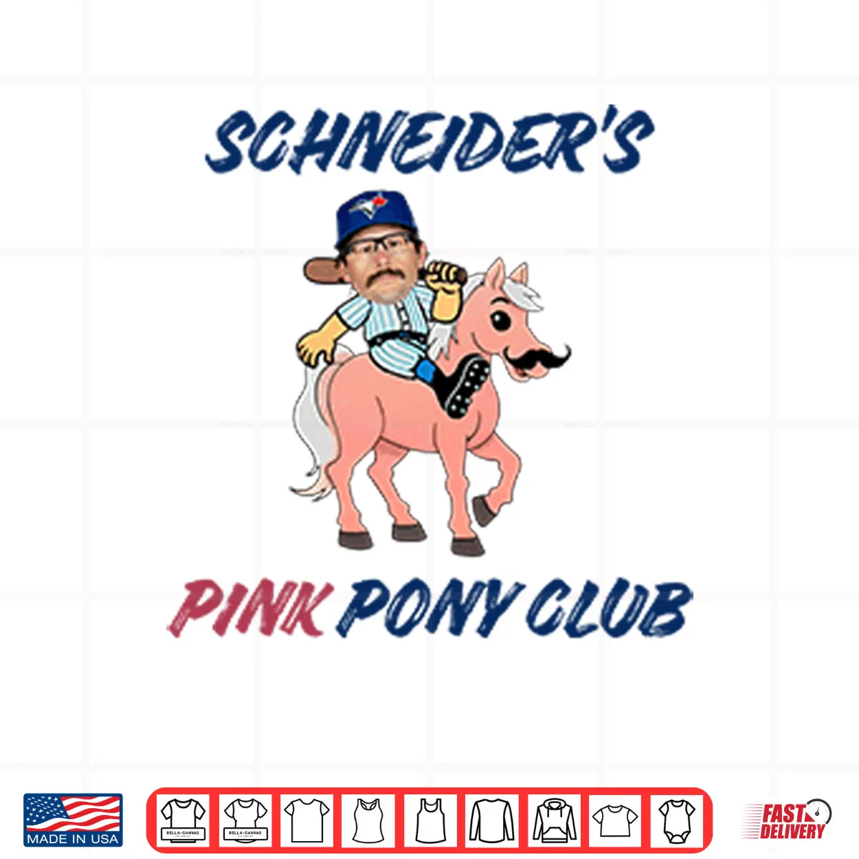Davis Schneider’s Pink Pony Club Shirt Davis Schneider’s Pink Pony Club Shirt