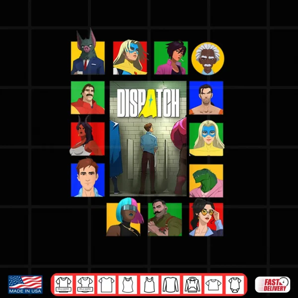 Design Dispatch Character Shirt