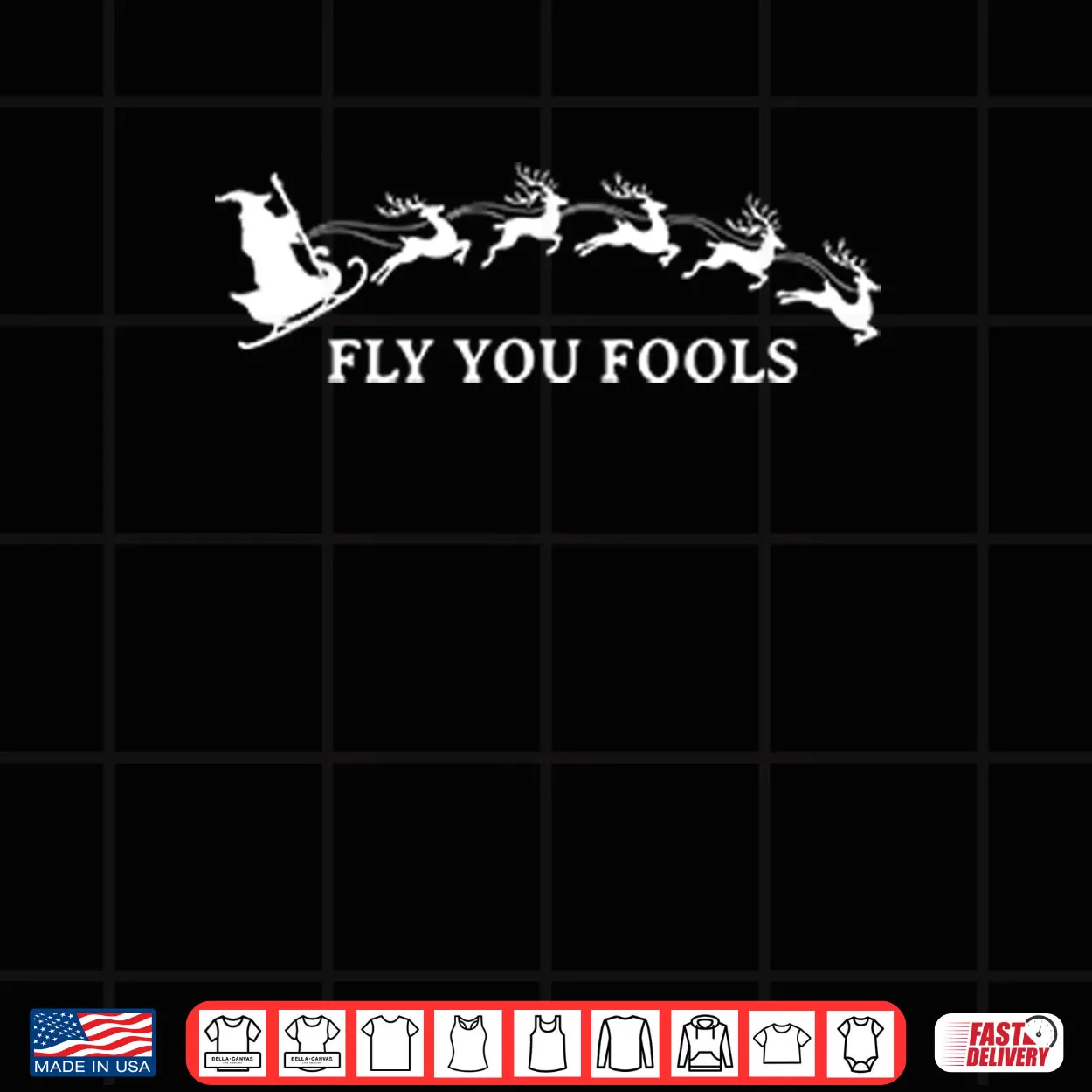 Fly You Fools Funny Christmas LOTR Shirt Fly You Fools Funny Christmas LOTR Shirt