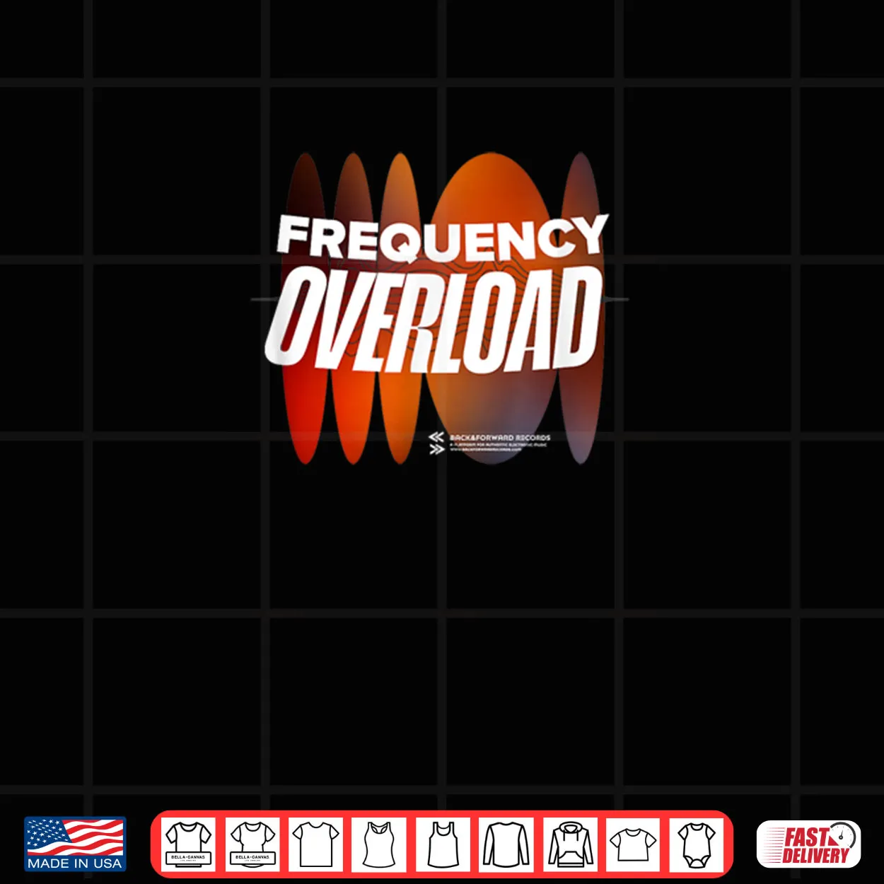 Frequency Overload EDM Shirt Frequency Overload EDM Shirt