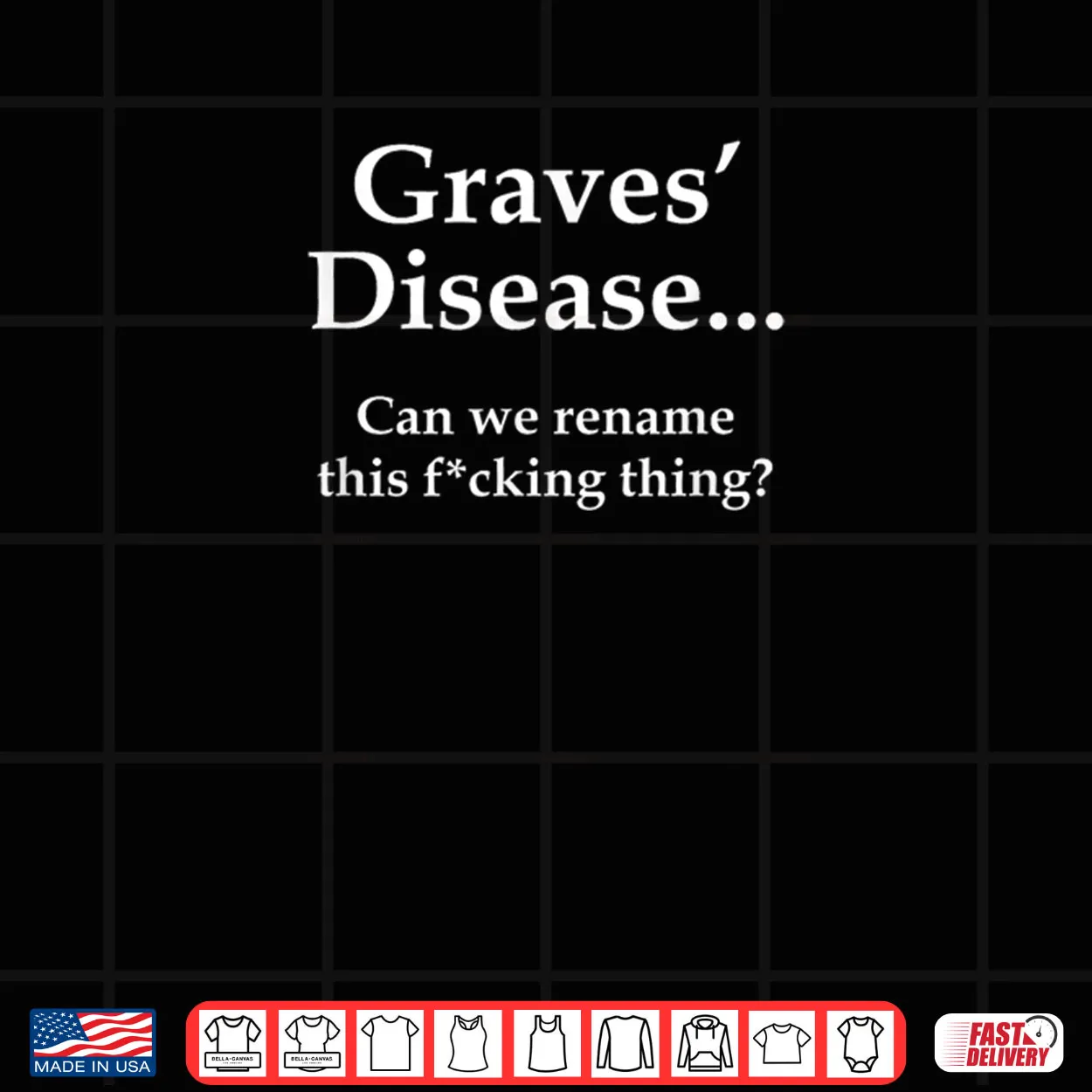 Graves’ Disease Can We Rename This F Thing Shirt Graves’ Disease Can We Rename This F Thing Shirt