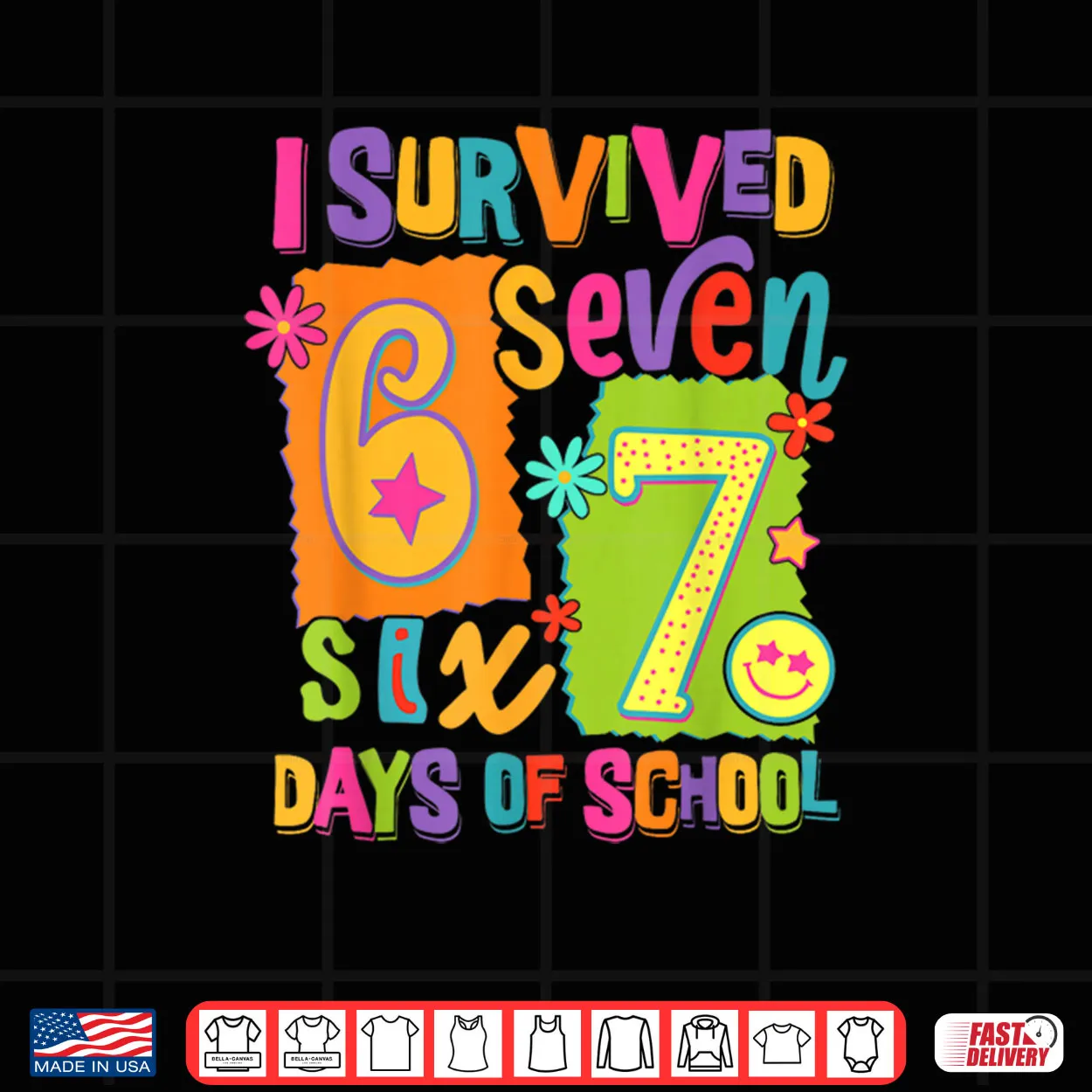 I Survived 67 Days of School Six Seven Teachers Students Shirt I Survived 67 Days of School Six Seven Teachers Students Shirt