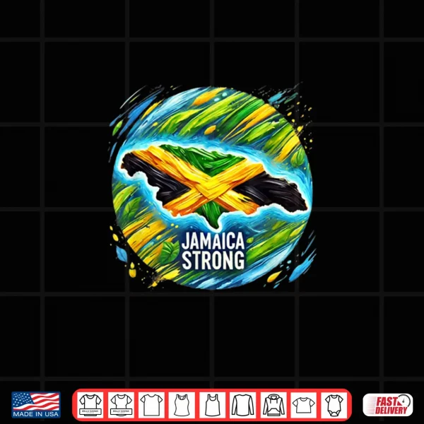 Design Jamaica Strong Hurricane Melissa Recovery Shirt