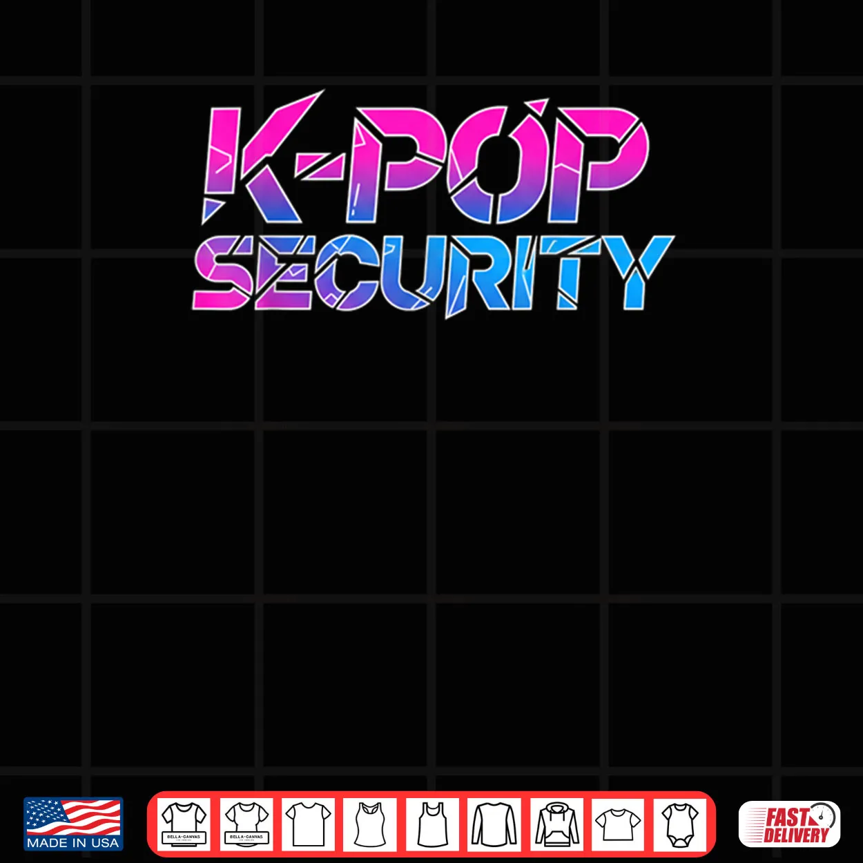 K Pop Security Mom Dad Funny Halloween Costume Shirt K Pop Security Mom Dad Funny Halloween Costume Shirt