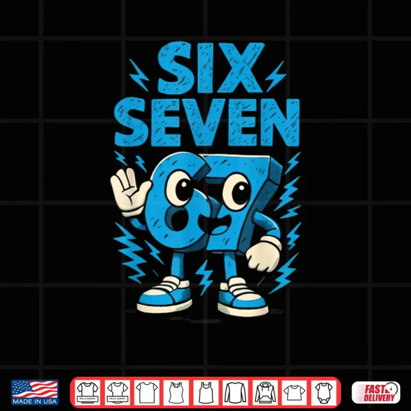 Design Kids Meme 67 Six Seven 6 7 Italian Brainrot Shirt