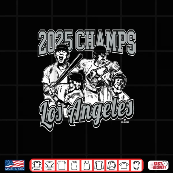Design Los Angeles 2025 World Champions Shirt