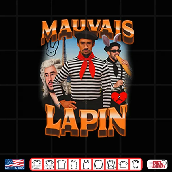 Mauvais Lapin Bad Bunny Shirt 4 Design Mauvais Lapin Bad Bunny Shirt