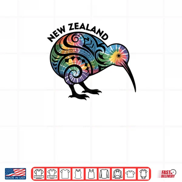 Design New Zealand Kiwi Bird Shirt