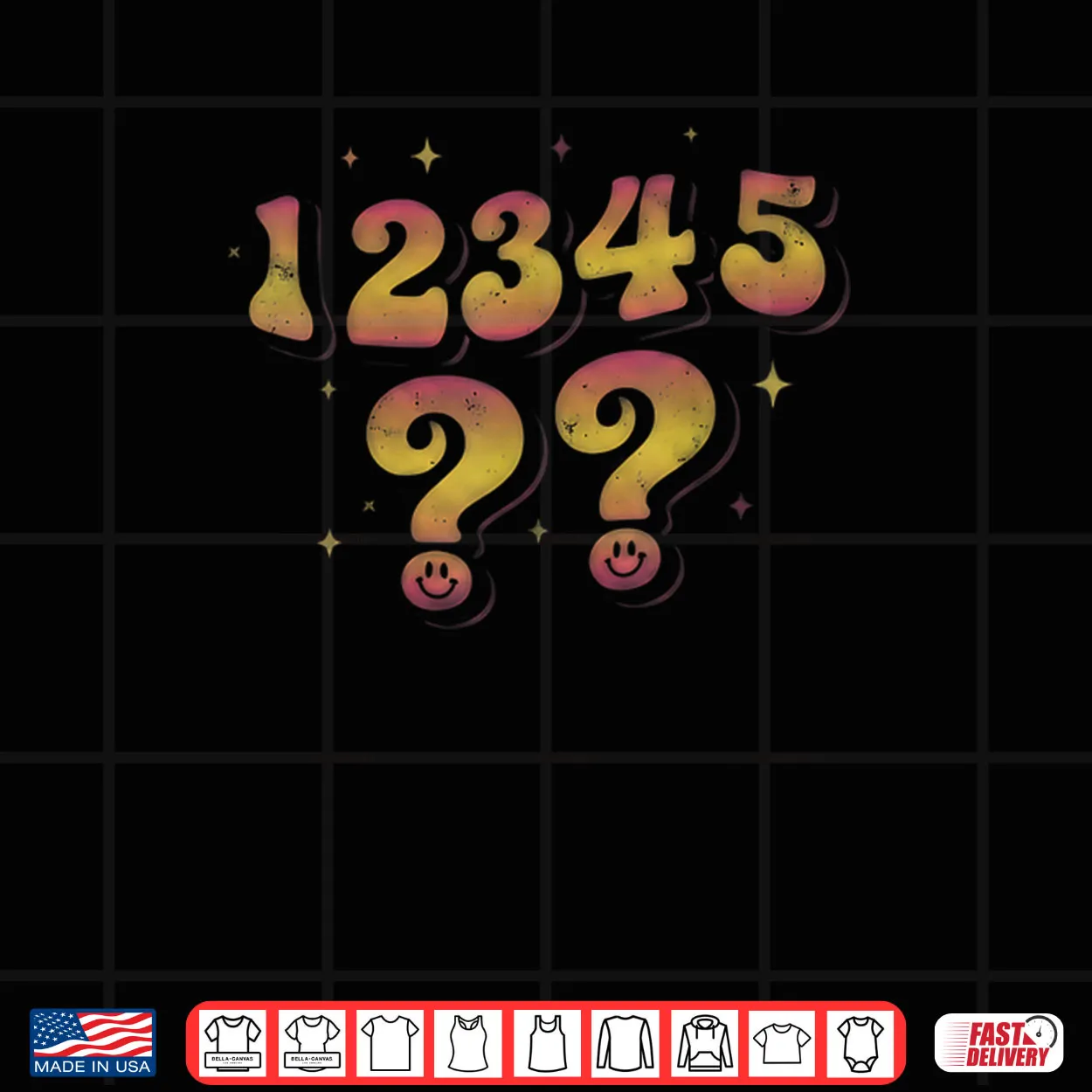 Number Sequence 67 Humor Retro Gradient Shirt Number Sequence 67 Humor Retro Gradient Shirt