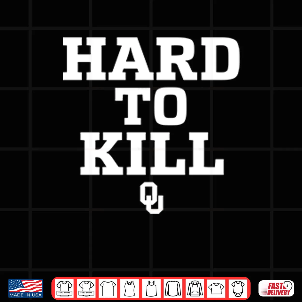 Oklahoma Sooners Hard To Kill Shirt Oklahoma Sooners Hard To Kill Shirt
