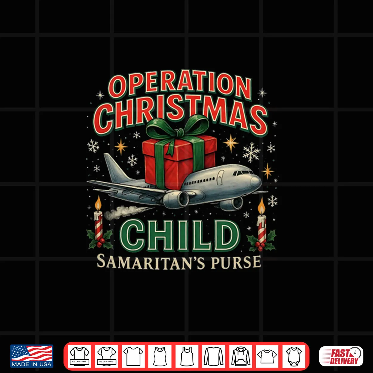 Operation Christmas Child Samaritan’s Purse Design Shirt Operation Christmas Child Samaritan’s Purse Design Shirt