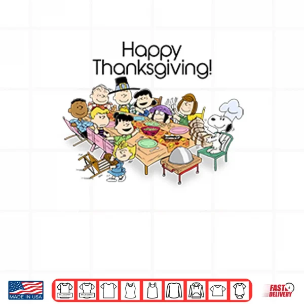 Design Snoopy Happy Thanksgiving Shirt