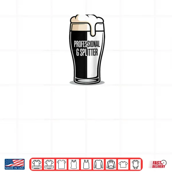 Stout Ale Professional G Splitter Drinking Raglan Shirt 4 Design Stout Ale Professional G Splitter Drinking Raglan Shirt
