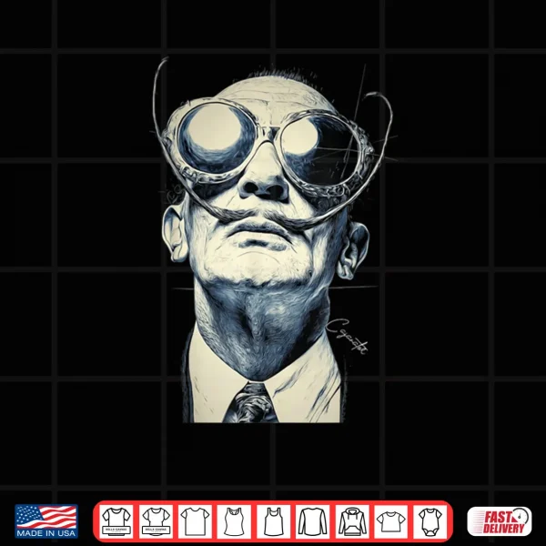 Design Surreal Art Glasses Portrait Shirt