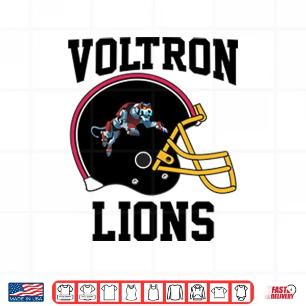 Voltron Lions Shirt 4 Design Voltron Lions Shirt