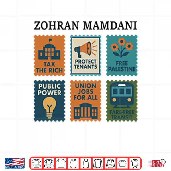 Design Zohran Mamdani Tax The Rich Shirt