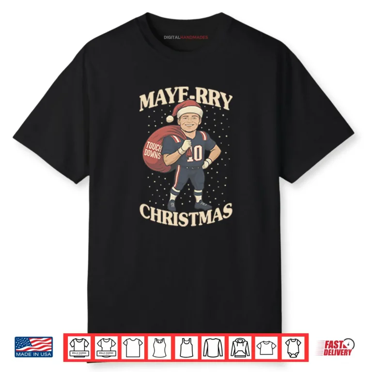 Drake Maye Maye rry Christmas Shirt