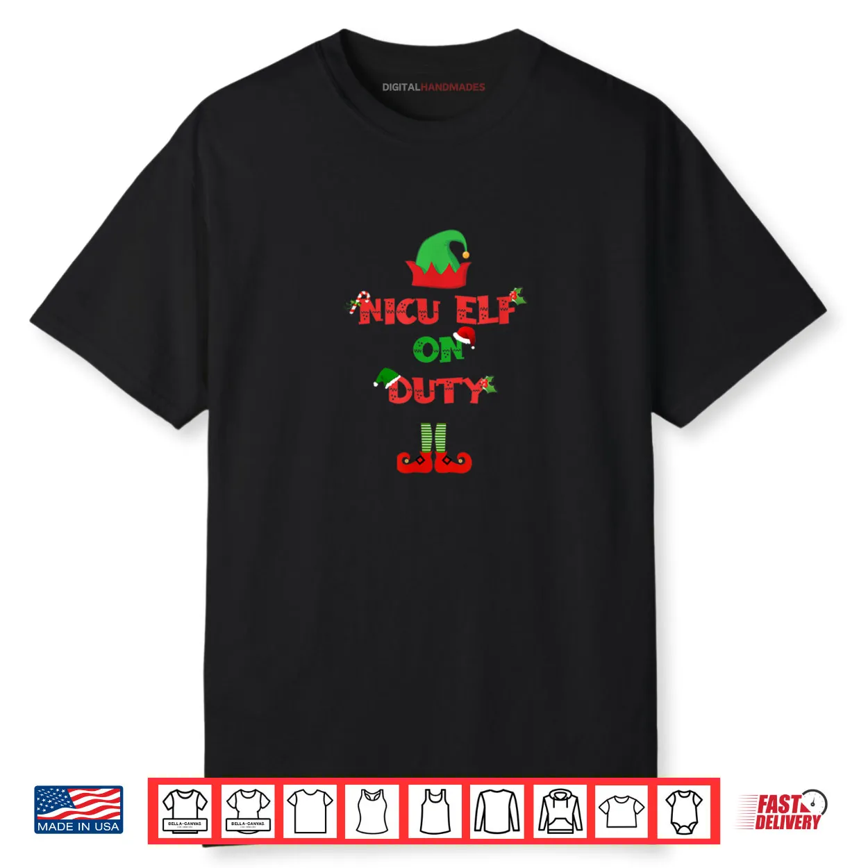 ELF ON Duty NICU Shirt ELF ON Duty NICU Shirt
