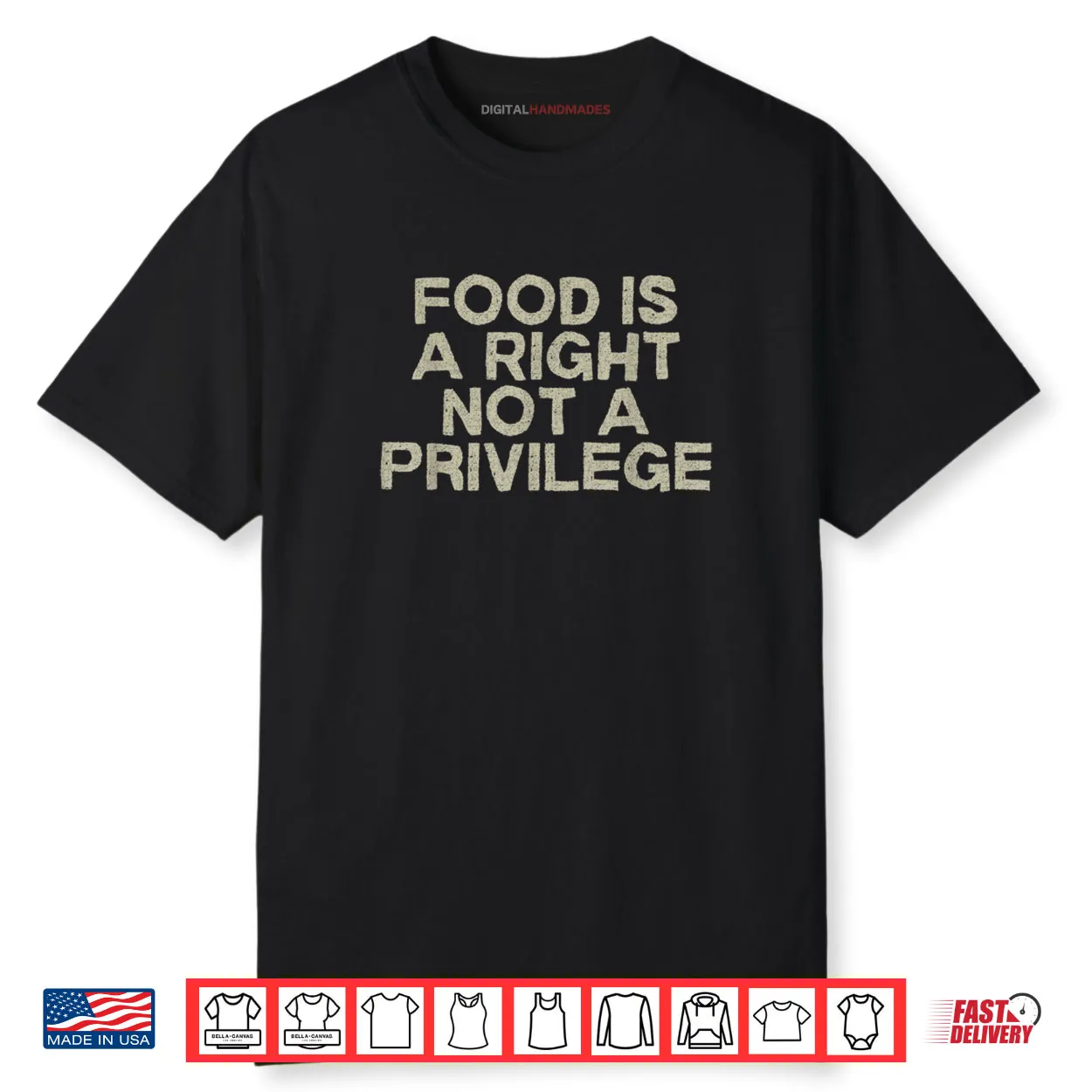 Food is a Right Not a Privilege Human Rights Equality Shirt Food is a Right Not a Privilege Human Rights Equality Shirt