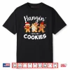 Hangin With My Cookies Gingerbread Christmas Teacher Shirt