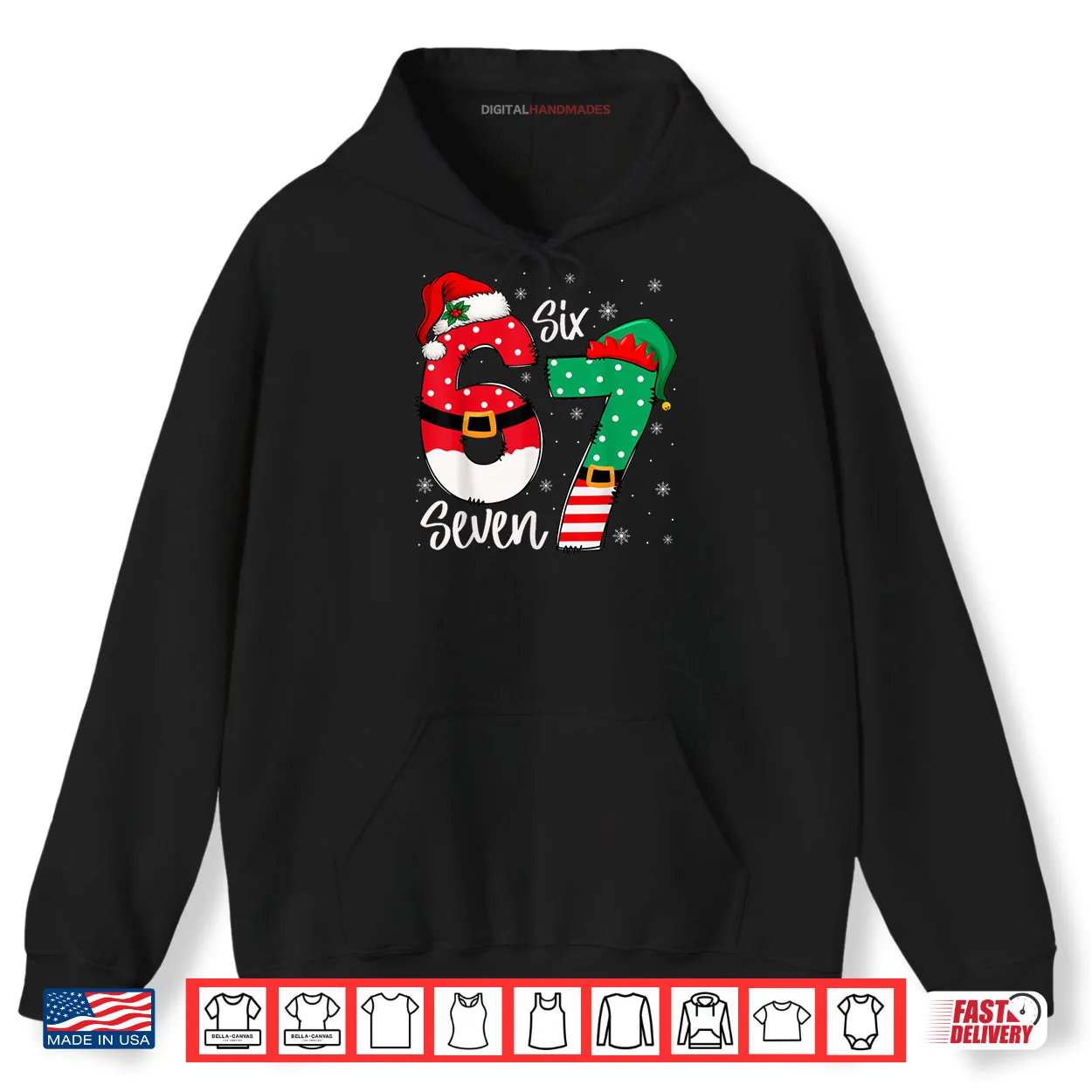67 Meme Six Seven Christmas Shirt 67 Meme Six Seven Christmas Shirt