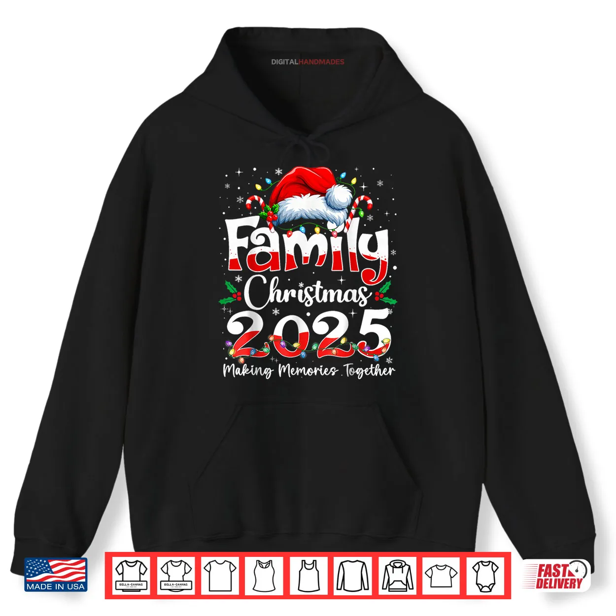 Family Christmas 2025 Matching Outfit Xmas Squad Santa Shirt Family Christmas 2025 Matching Outfit Xmas Squad Santa Shirt