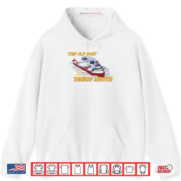 Hoodie This Boat Is Taking Water Edmund Fitzgerald Memorial Shirt