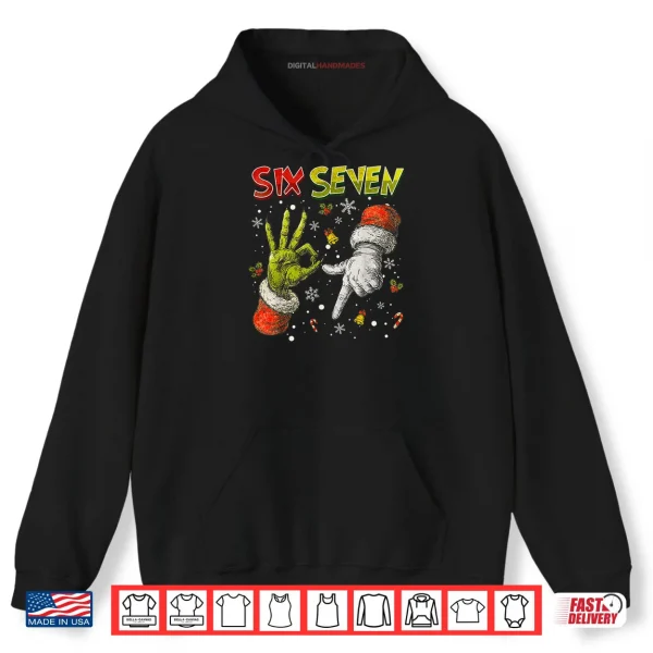Hoodie Trending Six Seven Meme Christmas 67 Xmas Shirt 1