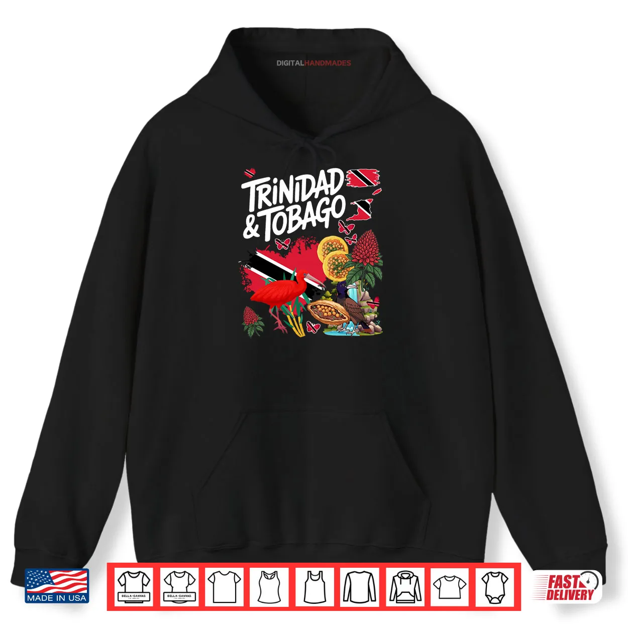 Trinidad Flag Trinidad & Tobago Culture Shirt Trinidad Flag Trinidad & Tobago Culture Shirt