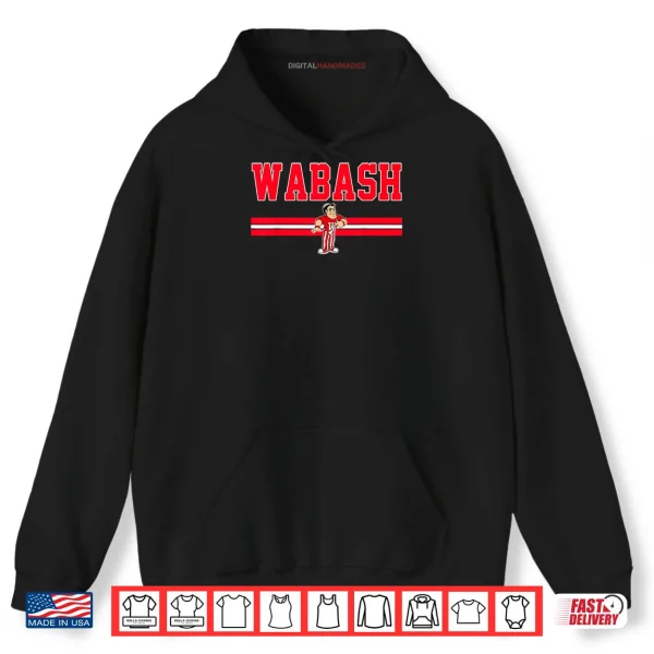 Hoodie Wabash College Vintage Arch Shirt