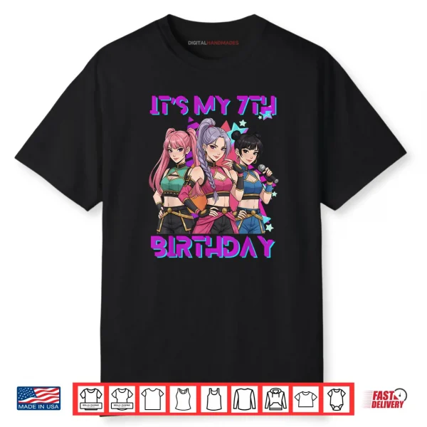 It’s My 7th Birthday K Pop Shirt