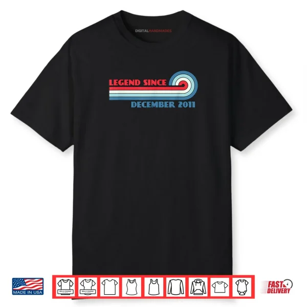 Legend Since December 2011 Shirt